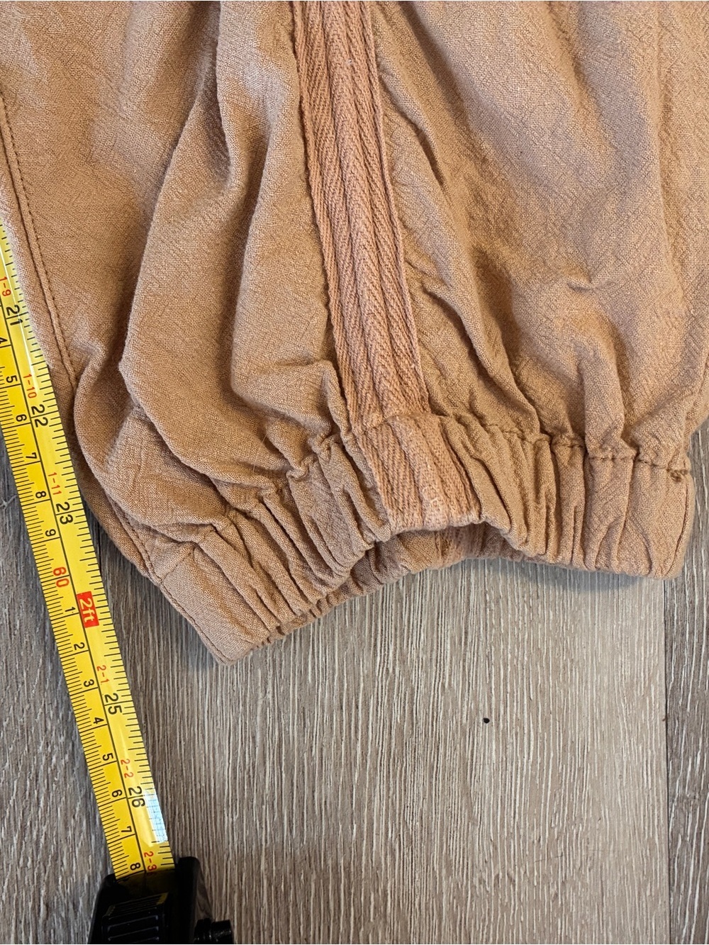 Urban outfitters linen blend cargo style baggy trousers High waisted - Picture 6 of 7